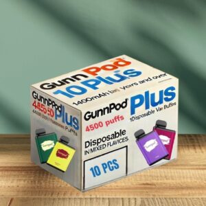 Gunnpod Plus 4500 10 pack