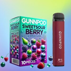 Gunnpod - SweetSour Berry 10 Pack